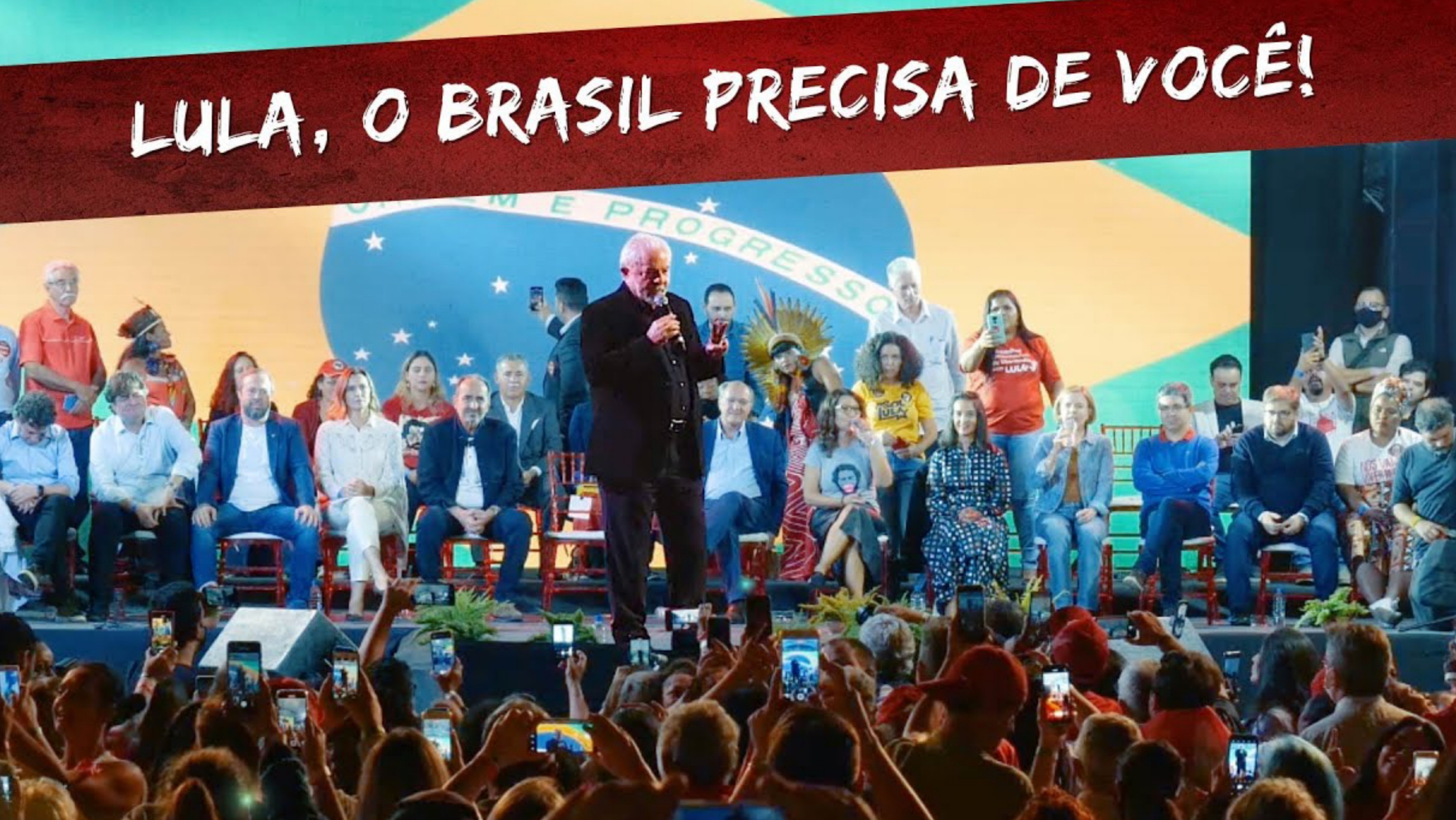 Lula, o Brasil precisa de você!