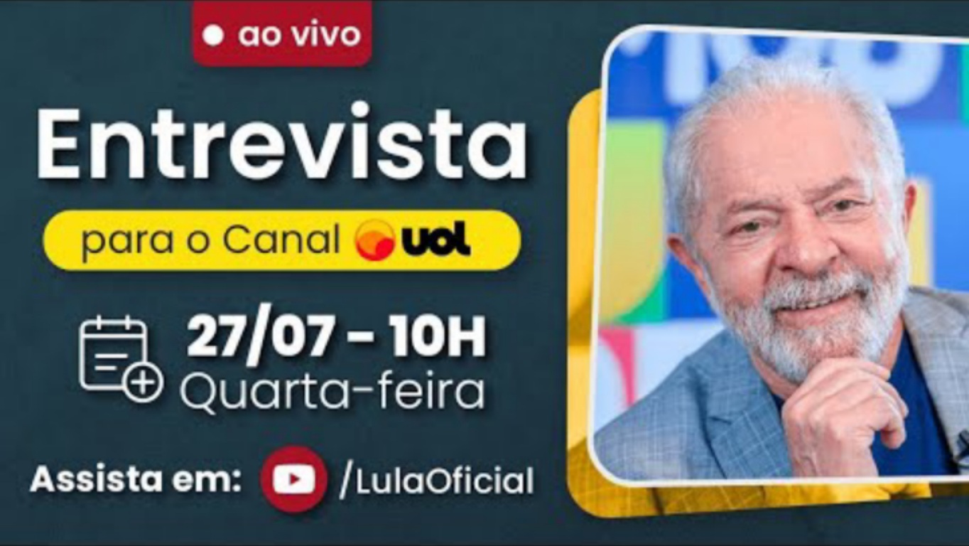 Entrevista de Lula concedida ao UOL