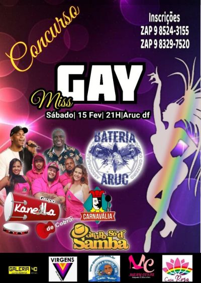 Concurso Miss Gay na ARUC em Brasília