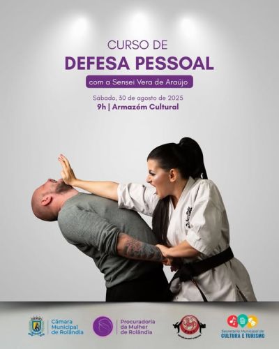 Curso gratuito de Defesa Pessoal em Rolândia
