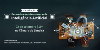 Curso gratuito sobre Inteligência Artificial em Limeira