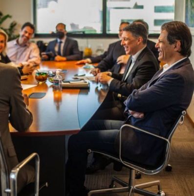 Encontro na Associação dos Agentes Fiscais de Rendas do Estado de São Paulo.