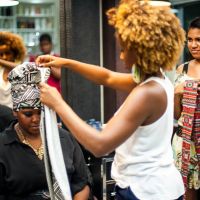 Workshop We Love Turbantes realizado no dia 17 de setembro de 2015 organizado pela Luciana Amaral Espaço Beleza que fica localizado na Rua Tonelero, 244 - loja B em Copacabana no Rio de Janeiro que teve como profissional do turbante Joice Emiliano e Maria de Lourdes.