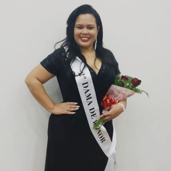Luana Barreto é eleita 2ª Dama de Honor no concurso Miss Plus Size Portugal