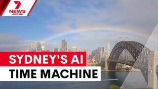 AI brings 200-year-old Sydney paintings to life | 7NEWS