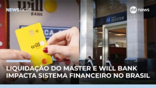 Mercado financeiro reage à quebra do Banco Master e Will Bank
