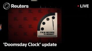 LIVE: Scientists unveil latest movement of ‘Doomsday Clock’