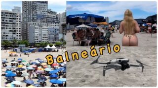 Férias em Balneário Camboriú Voo ✈️ de drone DJ na praia..