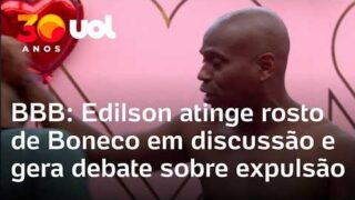 Edilson atinge Boneco no rosto durante discussão e gera novo debate sobre possível expulsão no BBB 26