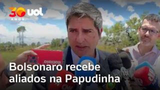 Bolsonaro recebe aliados na Papudinha e Portinho relata ex‑presidente ‘desnorteado’