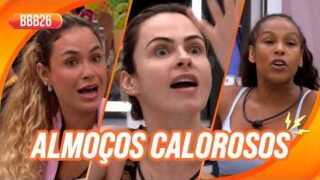 🚨ALERTA TRETA: Ana Paula, Sarah, Sol e Maxiane afiadas até na hora da refeição! | BBB 26