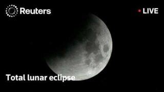 LIVE: Total lunar eclipse seen across the globe