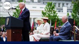 FULL REMARKS: President Trump delivers speech at welcome ceremony for U.K. state visit