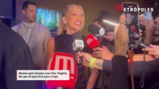 Mesmo após término com Vini, Virgínia diz que irá para EUA para a Copa