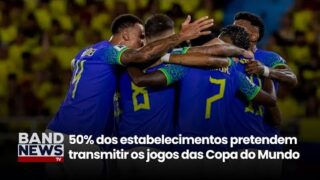 50% dos estabelecimentos pretendem transmitir os jogos das Copa do Mundo