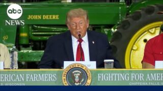 Trump touts jobs report amid high inflation, gas prices