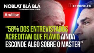 Flávio Bolsonaro não convence eleitorado após áudio com Vorcaro e pesquisa confirma queda