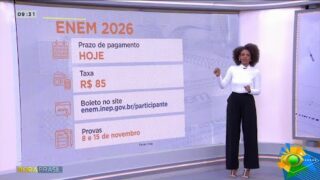 Enem 2026: prazo para pagar inscrição chega próximo do término