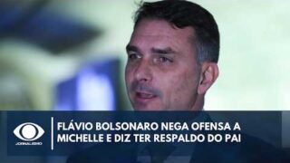 Flávio Bolsonaro nega ofensa a Michelle e diz ter respaldo do pai | BandNews TV