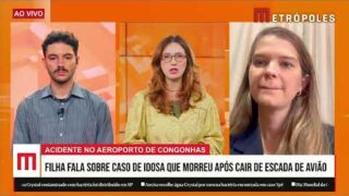 Filha de idosa que morreu após queda em escada de avião diz que não recebeu assistência da Latam