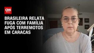 “Foi horrível”: brasileira relata fuga com cachorros após terremoto na Venezuela | AGORA CNN