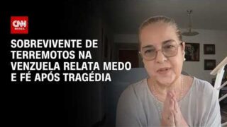“Peço a Deus para viver um dia de cada vez”, diz brasileira sobrevivente de terremoto na Venezuela |