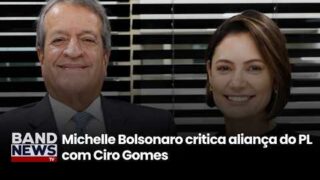 Michelle Bolsonaro Manifesta Discordância Sobre Aproximação Entre PL e Ciro Gomes