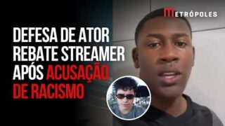 Defesa do ator de Quem Ama Cuida rebate streamer após acusação de racismo